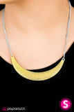 Paparazzi "MOONsoon Season - Yellow" necklace Paparazzi Jewelry