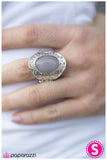 Paparazzi "Moons Over Miami - Silver" ring Paparazzi Jewelry