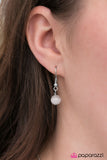 Paparazzi "MOON Swings" Silver Necklace & Earring Set Paparazzi Jewelry