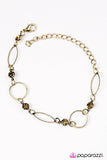 Paparazzi "More Glitter" Brass Bracelet Paparazzi Jewelry
