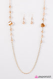 Paparazzi "More Mimosas - Gold" necklace Paparazzi Jewelry