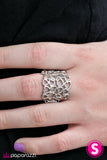 Paparazzi "More Than Love" Silver Ring Paparazzi Jewelry