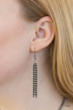 Paparazzi "Moroccan Moon - Black" necklace Paparazzi Jewelry