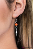 Paparazzi "Mountain Beauty" Orange Necklace & Earring Set Paparazzi Jewelry