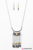 Paparazzi "Mountain Beauty - Yellow" necklace Paparazzi Jewelry