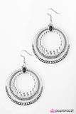 Paparazzi "Mountain Meadows - Black" earring Paparazzi Jewelry