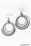 Paparazzi "Mountain Meadows - White" earring Paparazzi Jewelry