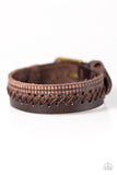Paparazzi "Mountain Ridge - Brown" bracelet Paparazzi Jewelry