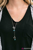 Paparazzi "Mountain Tour - Blue" necklace Paparazzi Jewelry
