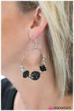 Paparazzi "Move Along" Black Earrings Paparazzi Jewelry