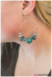 Paparazzi "Move Along" Blue Earrings Paparazzi Jewelry