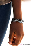 Paparazzi "Move It Or Lose It - Black" bracelet Paparazzi Jewelry