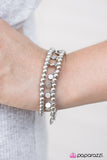 Paparazzi "Move It Or Lose It - Silver" bracelet Paparazzi Jewelry