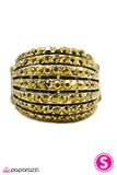 Paparazzi "Mrs. Harry Winston - Brass" ring Paparazzi Jewelry