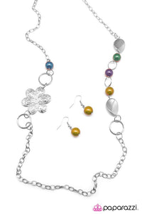 Paparazzi "Not So Ordinary" RETIRED Multi Necklace & Earring Set Paparazzi Jewelry