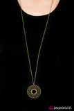Paparazzi "Musical Medallion - Multi " necklace Paparazzi Jewelry