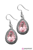 Paparazzi "My 15 Minutes Of Fame" Pink Earrings Paparazzi Jewelry