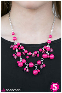 Paparazzi "My Best Friends Wedding" Pink Necklace & Earring Set Paparazzi Jewelry