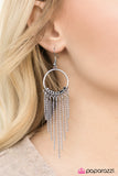 Paparazzi "My Claim To Fame - Silver" earring Paparazzi Jewelry