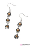 Paparazzi "My Darling Clementine" Brown Earrings Paparazzi Jewelry