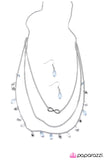 Paparazzi "My End and My Beginning - Blue" necklace Paparazzi Jewelry