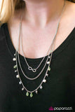 Paparazzi "My End and My Beginning - Green" necklace Paparazzi Jewelry