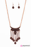 Paparazzi "My Greatest Adventure - Copper" necklace Paparazzi Jewelry
