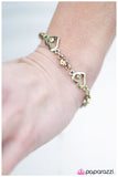 Paparazzi "My Heart Will Go On" Brass Bracelet Paparazzi Jewelry