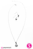 Paparazzi "My Little Butterfly" Black Necklace & Earring Set Paparazzi Jewelry