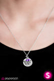 Paparazzi "My Little Butterfly" Purple Necklace & Earring Set Paparazzi Jewelry