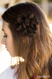 Paparazzi "My Love - Brown" hair clip Paparazzi Jewelry