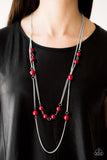 Paparazzi "My Main GLAM - Red" necklace Paparazzi Jewelry
