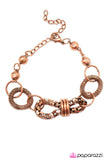 Paparazzi "My Main Squeeze" Copper Bracelet Paparazzi Jewelry