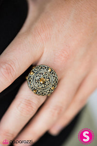 Paparazzi "My Moral Compass" Brass Ring Paparazzi Jewelry