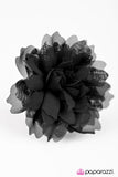 Paparazzi "My Sharona - Black" hair clip Paparazzi Jewelry