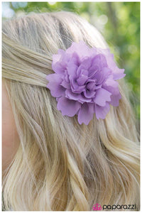 Paparazzi "My Sharona - Purple" hair clip Paparazzi Jewelry