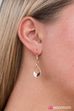 Paparazzi "Mystifying" Gold Necklace & Earring Set Paparazzi Jewelry
