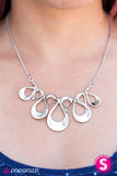 Paparazzi "Mystifying - Silver" necklace Paparazzi Jewelry