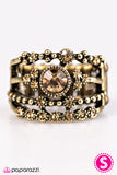 Paparazzi "My Summer Palace - Brass" ring Paparazzi Jewelry