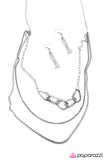 Paparazzi "My Word Is My Bond - Silver" necklace Paparazzi Jewelry