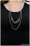 Paparazzi "My Word Is My Bond - Silver" necklace Paparazzi Jewelry