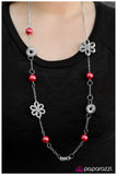 Paparazzi "Namaste - Red" necklace Paparazzi Jewelry