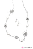 Paparazzi "Namaste - White" necklace Paparazzi Jewelry