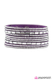 Paparazzi "Name Your Price - Purple" bracelet Paparazzi Jewelry