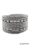 Paparazzi "Name Your Price - Silver" bracelet Paparazzi Jewelry