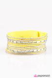 Paparazzi "Name Your Price - Yellow" bracelet Paparazzi Jewelry
