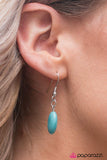 Paparazzi "Nashville Rhythm" Blue Necklace & Earring Set Paparazzi Jewelry