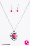 Paparazzi "Nashville Rhythm" Pink Necklace & Earring Set Paparazzi Jewelry