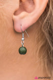 Paparazzi "National Landmark" Green Necklace & Earring Set Paparazzi Jewelry