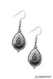 Paparazzi "Natively Native - Silver" earring Paparazzi Jewelry